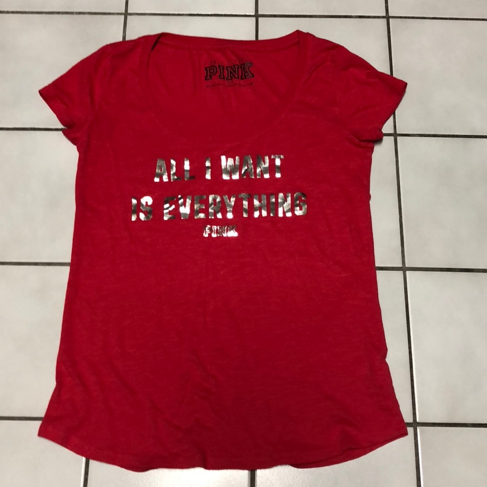 PINK tee shirt/ sleep shirt